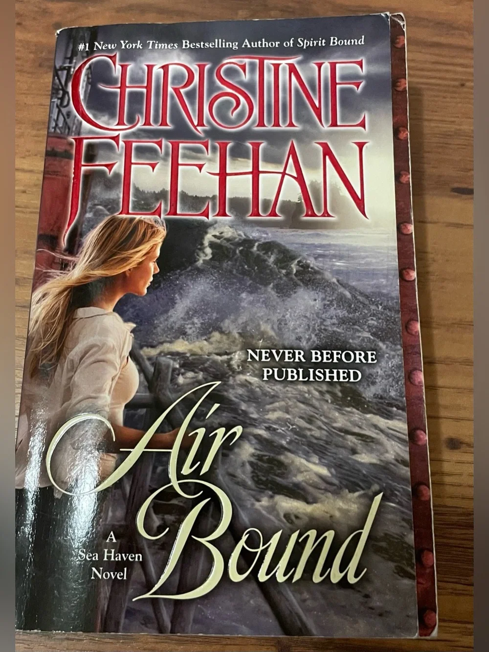 'Air Bound' Paperback Book by Christine Freehan Book 3 in the Sea Heaven Series